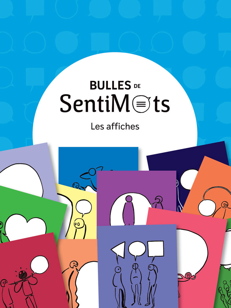 Street Art | Bulles de SentiMots | Affiches